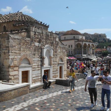 Monastiraki Flea Market & Metro Station Appartment Athene Buitenkant foto