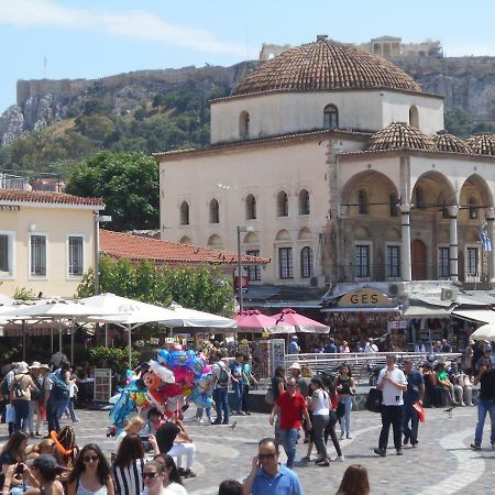 Monastiraki Flea Market & Metro Station Appartment Athene Buitenkant foto