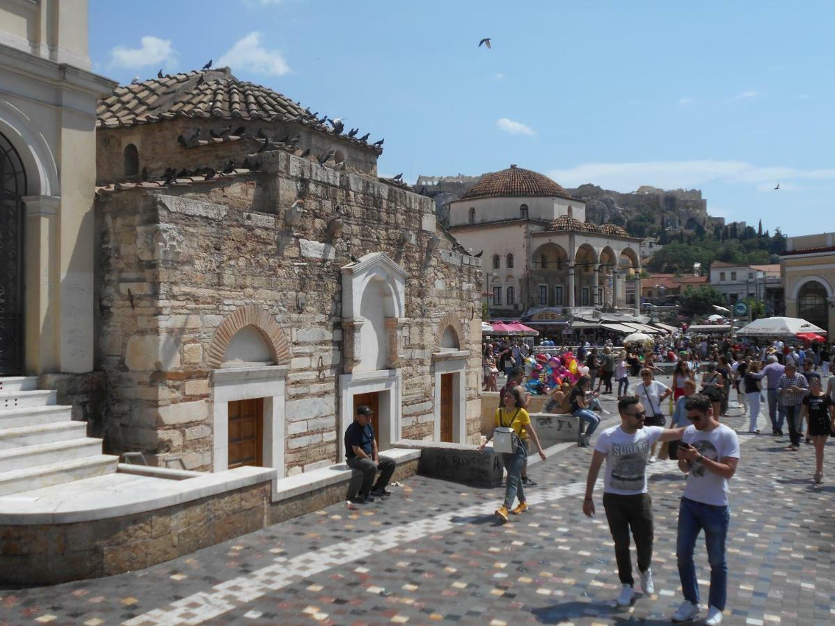 Monastiraki Flea Market & Metro Station Appartment Athene Buitenkant foto